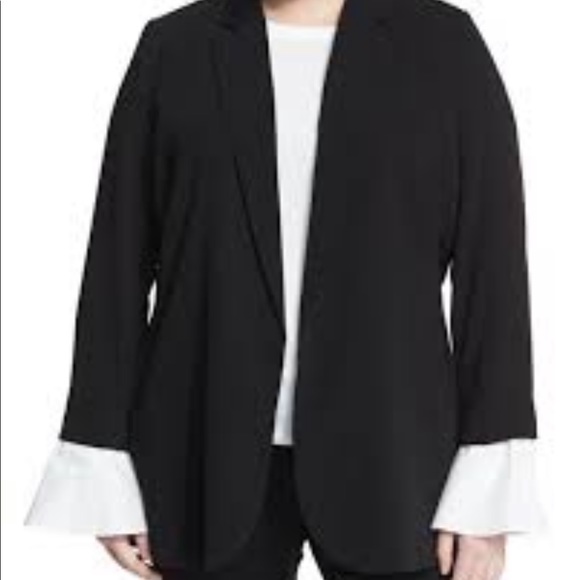 Lea & Viola Curve split back blazer - Picture 2 of 3